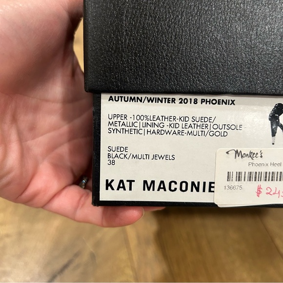 KAT MACONIE Phoenix beaded high heels - Size 38 / 8 - Picture 10 of 12